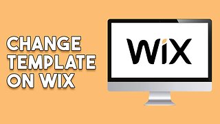 How To Change Template On Wix