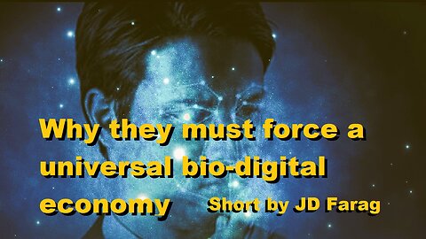Why They Must Force A Universal Bio-Digital Economy, By JD
