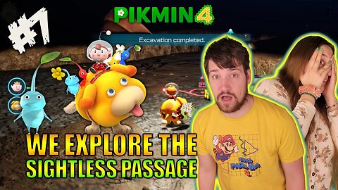 We Explore the Sightless Passage! Pikmin 4 Coop Gameplay #7