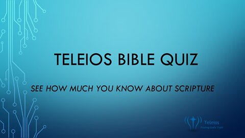 Bible Quiz