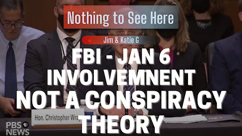 FBI - Involvement in Jan 6 - NOT CONSPIRACY THEORY Nothing to See Here - Ep#11