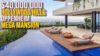 Inside $40,000,000 Hollywood Hills Mega Mansion