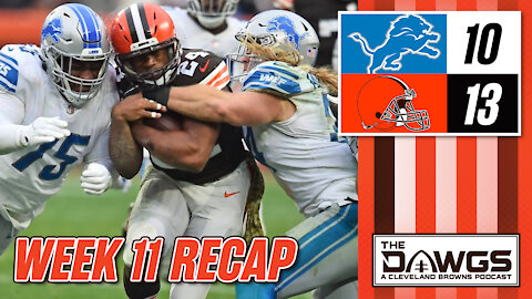 Week 11 Recap: Cleveland Browns vs Detroit Lions