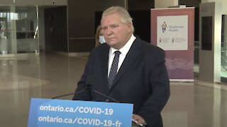 Ford Confirms Toronto, Peel & York Could Stay In Lockdown After Next Week