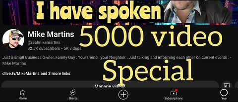 5000 Video , Special , Thank you Subscribers