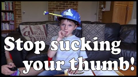How to stop kids sucking on their thumbs invention gizmo