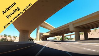Arizona Driving the unique Arizona freeway system