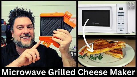 🧀🥪 Microwave Grilled Cheese Maker. INSTAGRAM how to make grilled cheese in your microwave [481] 🧀🥪