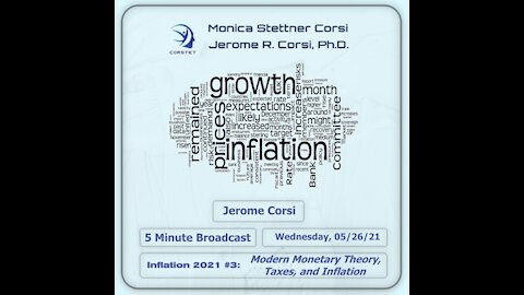 Corstet 5 Minute Overview: Inflation 2021 3 - Modern Monetary Theory, Taxes, And Inflation