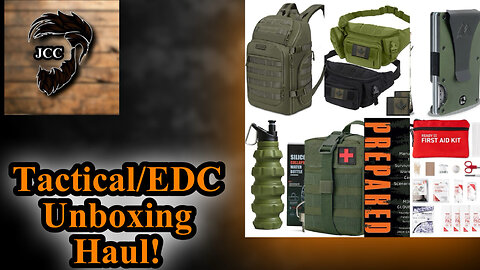 THE ULTIMATE TACTICAL & EDC AMAZON Unboxing Haul??!! 😳👀Tactical and EDC Amazon Unboxing Haul.