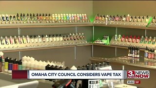 Omaha council considers taxing vape products