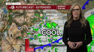 Sunday evening forecast: rain continues