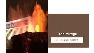 The Volcano at The Mirage: Up Close