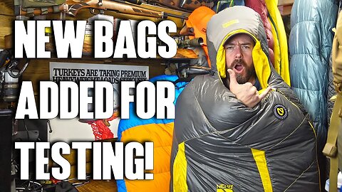 New Sleeping Bag Testing Additions for 2023/2024!