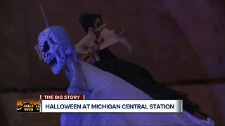 Halloween at Michigan Central Station