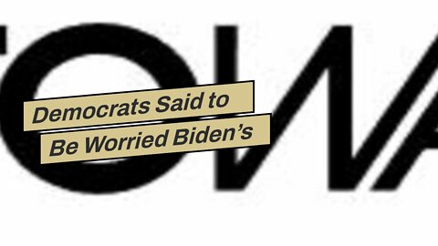 Democrats Said to Be Worried Biden’s Team ‘Out of Fresh Ideas, Out of Time’ as Midterms Loom