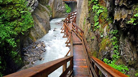 Full Walk along Sigmund-Thun Klamm in Austria [4K]