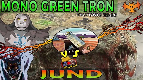 TD's Mono Green Tron VS Jund｜VS Yellow Hat｜Magic The Gathering Online Modern League Match