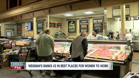 Wegmans ranks second in country in best workplace for women