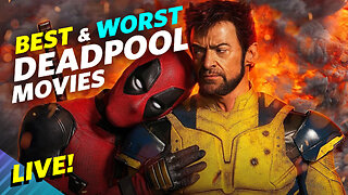 Which Deadpool Movie Is Actually The Best? Deadpool Movies Ranked - LIVE!