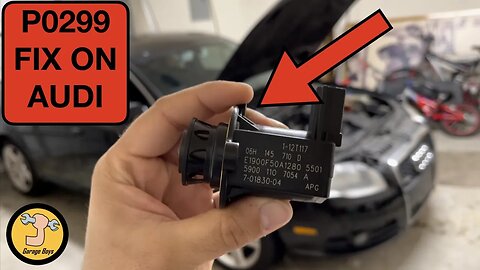 Audi P0299 Fix - Turbo Diverter valve , Turbo Charger Underboost issue