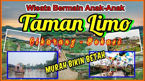 Taman Limo Jatiwangi Cikarang | Wisata kuliner & Permainan Anak-Anak