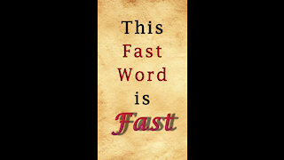 Fast Word - Fast