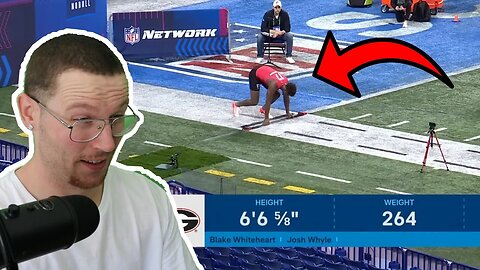 Rugby Player Reacts to TIGHT ENDS Running The 40 Yard Dash at The 2023 NFL Scouting Combine