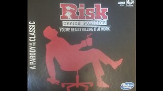 Risk: Office Politics Board Game (2018, Hasbro) -- What's Inside