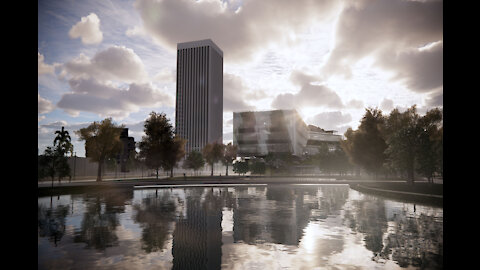 Los Angeles County Museum of Art LACMA Alternative of Peter Zumthor's