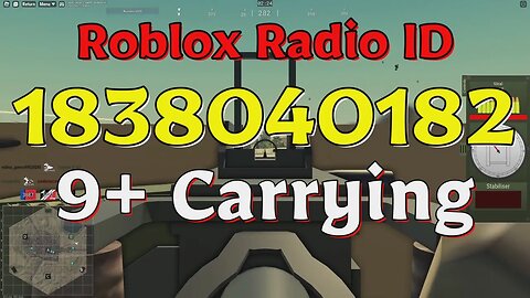 Carrying Roblox Radio Codes/IDs