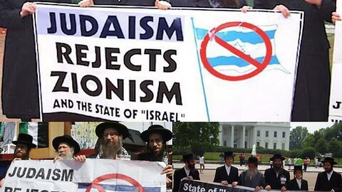 Jewish Rabbis Protest Zionist State of Israel And Hamas "False Flag" To Invade Iran?