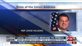 Kern County lawmakers respond to President Trump's State of the Union address