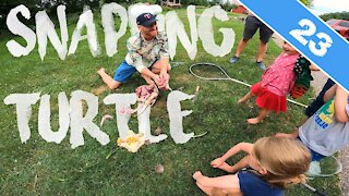 CATCH, CLEAN, COOK SNAPPING TURTLE - My First Experience Eating Turtle