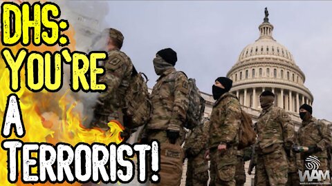 DHS Declares Trump Supporters "TERRORISTS!" - They Want A CIVIL WAR! - Military Police State RISES