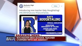 Rochester high teacher charged with sexual assault; allegedly had sexual relationship with students