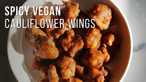 vegan cauliflower wings: a flavorful twist on classic comfort food