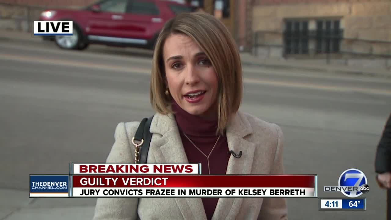 Jury convicts Patrick Frazee in murder of Kelsey Berreth