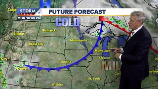 Cold front brings frost overnight