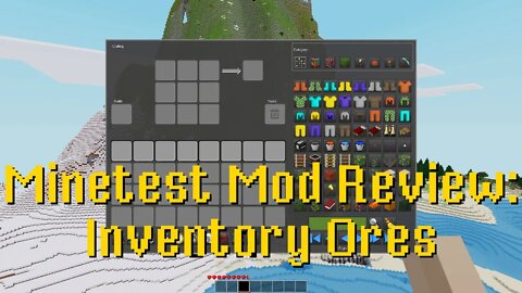 Minetest Mod Review: Inventory Ores