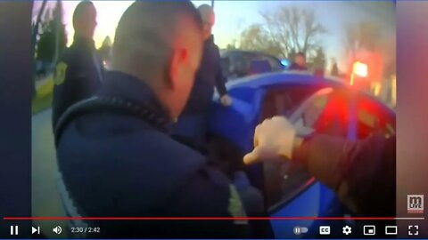 Michigan State Police Punch Handcuffed Man In Face - Gets Charged - Blue Line Earning The Hate