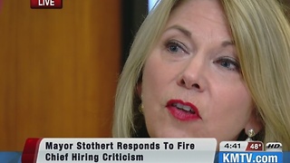 Mayor Stothert addresses critics of Chief Appointment