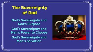 Video Bible Study: The Sovereignty of God