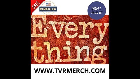 Memorial Day merch sale till 5-30-22