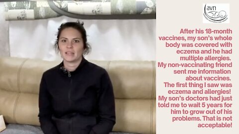 Vaxxed Down Under - Katie's son developed eczema and multiple allergies after his jab at 18 months