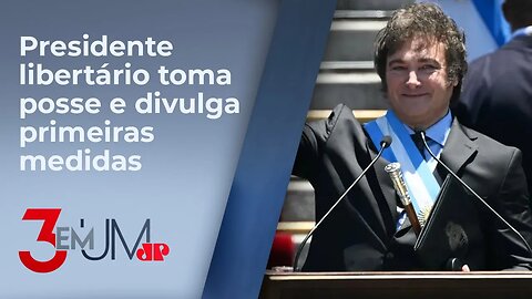 Anúncio de pacote fiscal adiado e irmã nomeada no governo: as primeiras de Javier Milei na Argentina