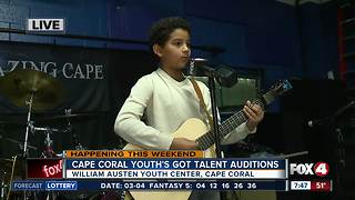 Cape Coral Youth's Got Talent holds auditions - 7:30am live report