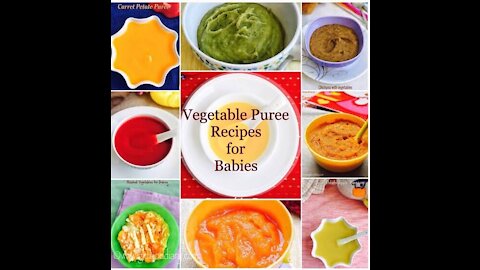 8 Quick and Easy Vegetable Puree Recipes for 6 Months and Up Babies