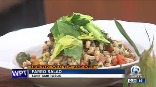 Recipe for farro salad