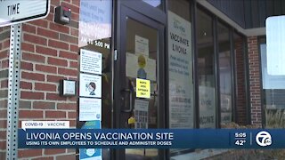 Livonia operates city-run COVID-19 vaccination clinic